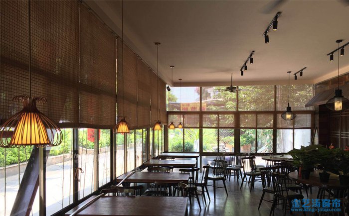 順德倫教風(fēng)情食街餐廳窗簾_竹簾效果圖實(shí)拍 餐廳窗簾_竹簾效果圖實(shí)拍