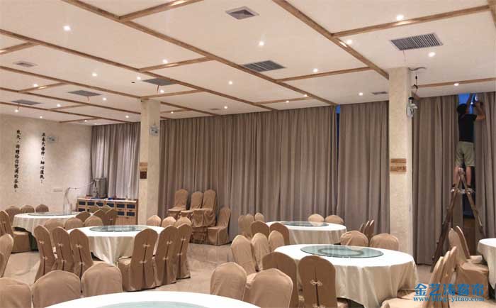 黃埔開發(fā)區(qū)甘稻田園餐廳窗簾效果實拍 餐廳窗簾